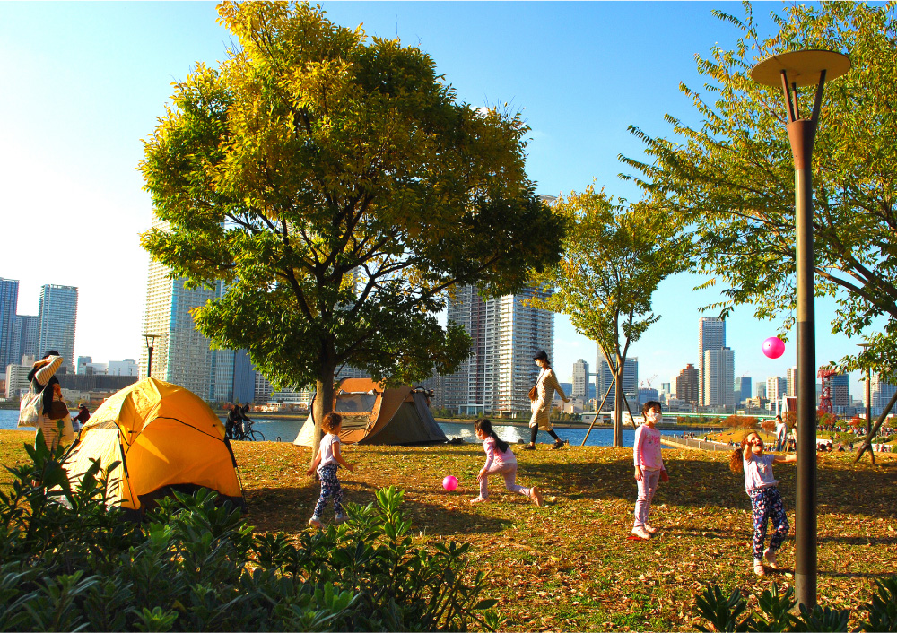昼下がりの公園