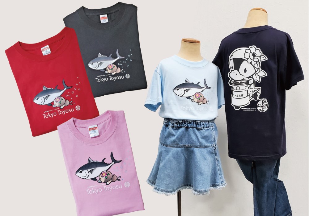 Tシャツ【ターレ】・【まぐろ】