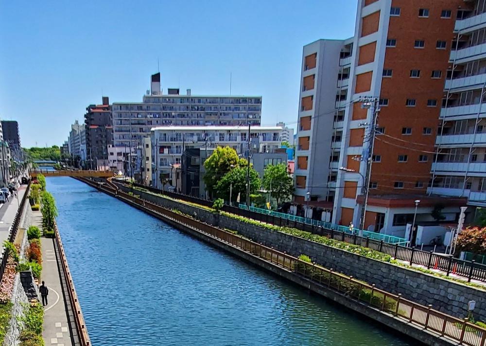 江戸の水運　小名木川(おなぎがわ)