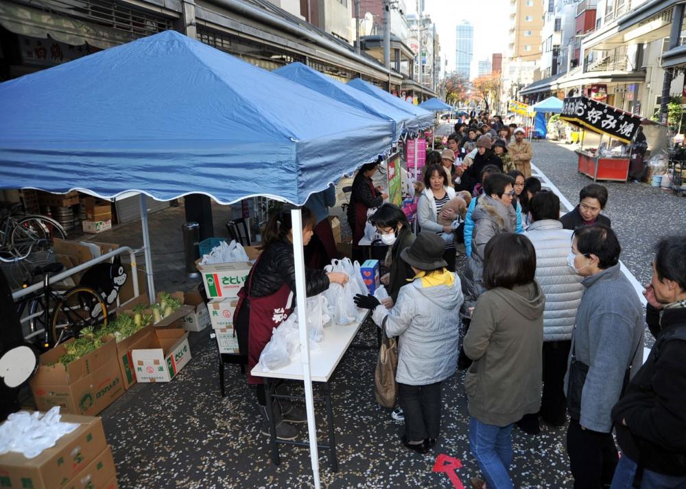 高橋のらくろード(高橋商店街)