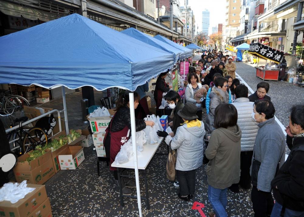 高橋のらくろード（高橋商店街）