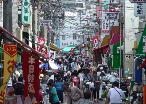 大島中の橋商店街