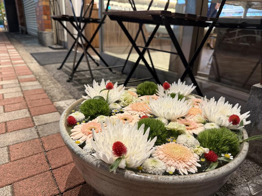 パティスリーアッケ 深川花手水