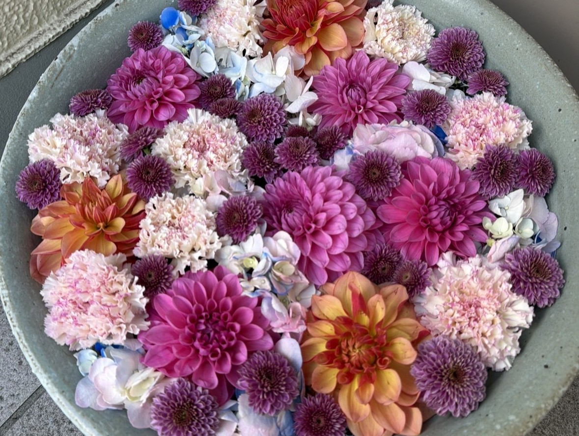 瓢屋 深川花手水